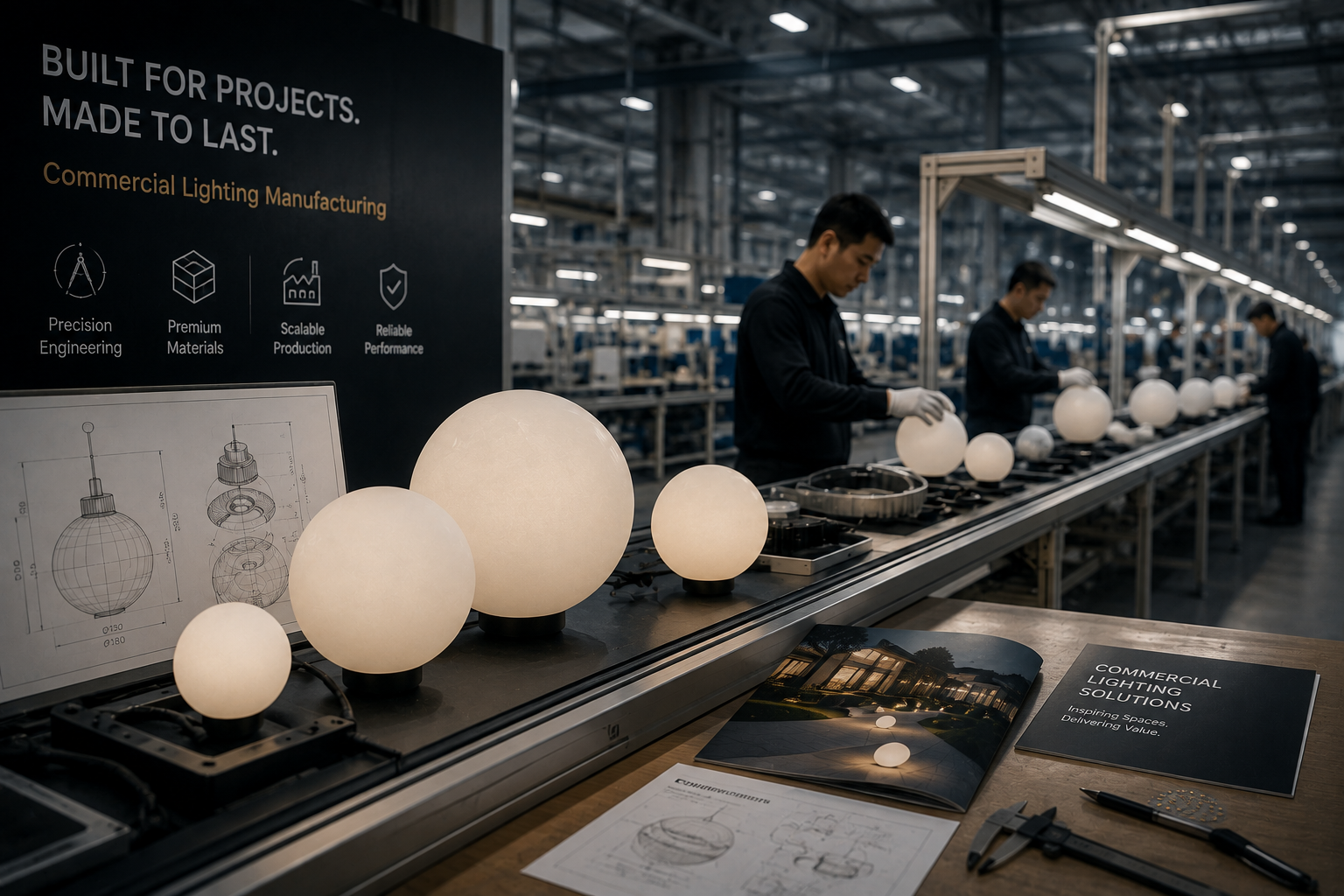 iBright commercial lighting manufacturing