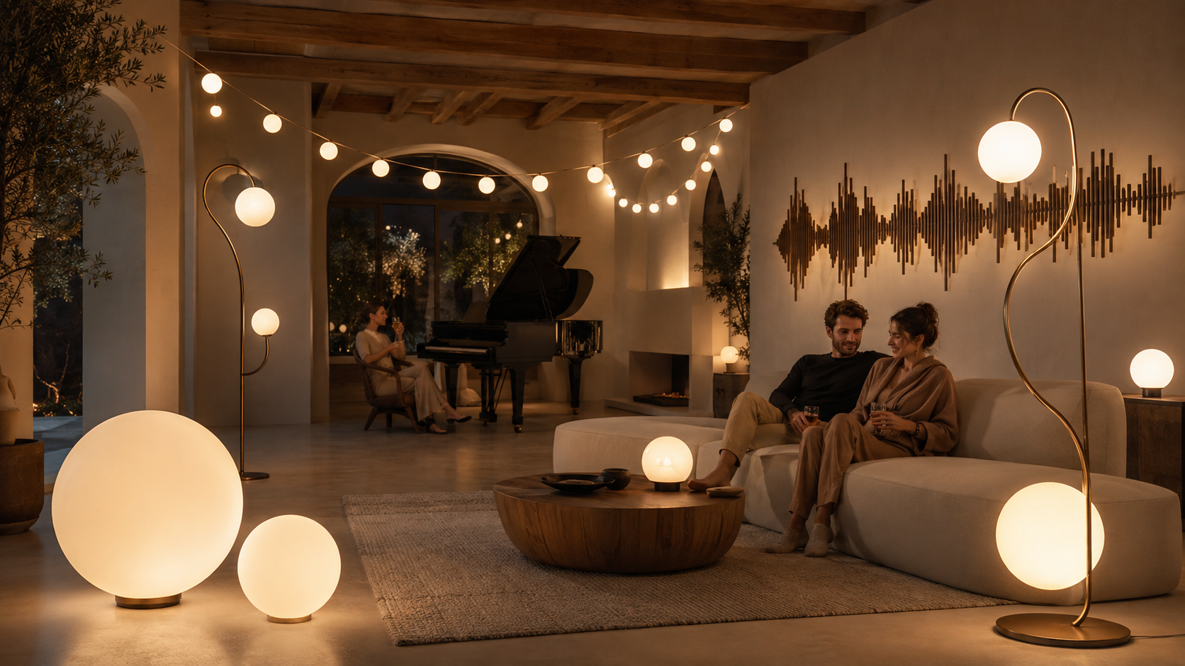 Aura musical lighting collection