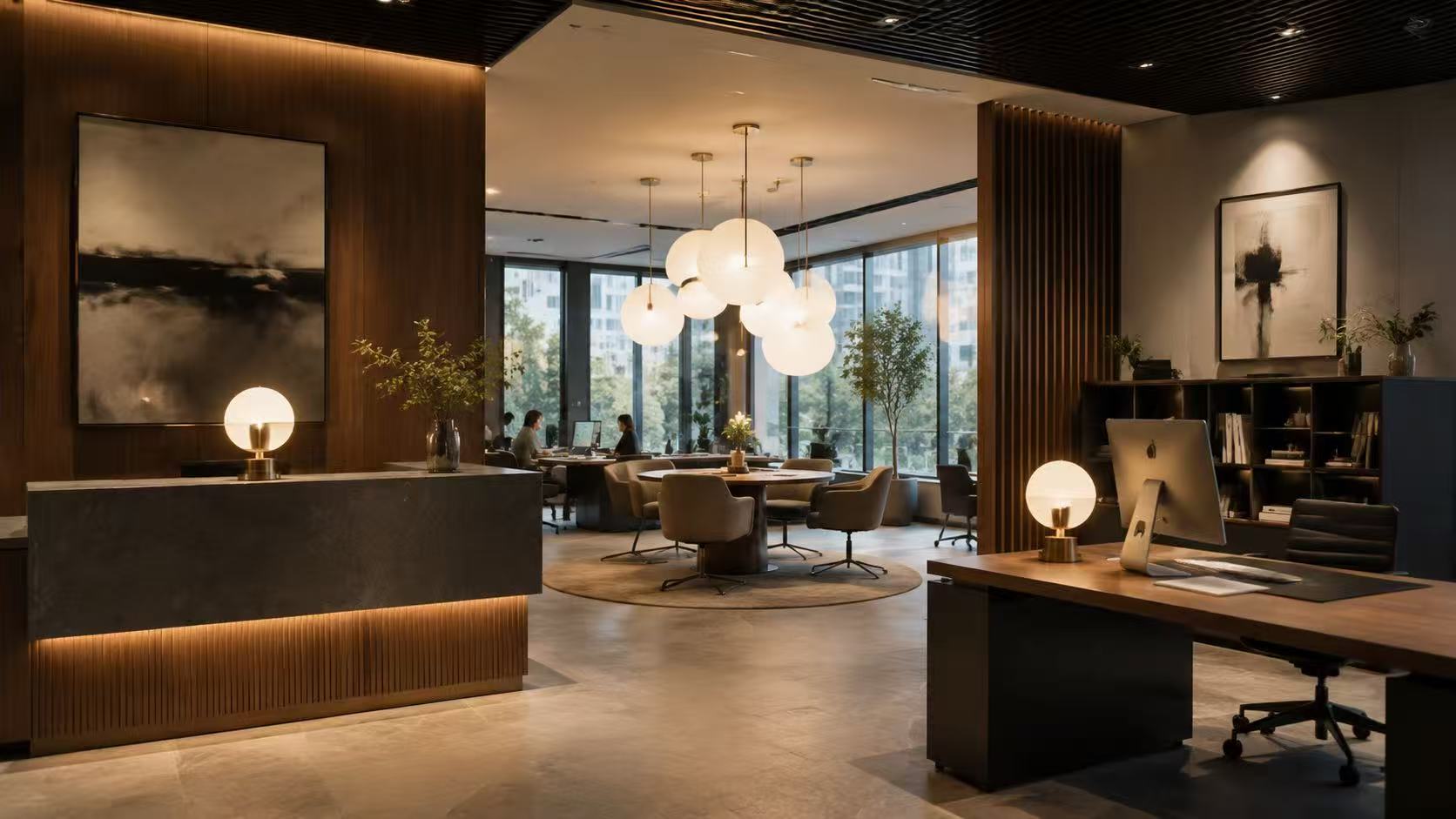Office and workplace lighting
