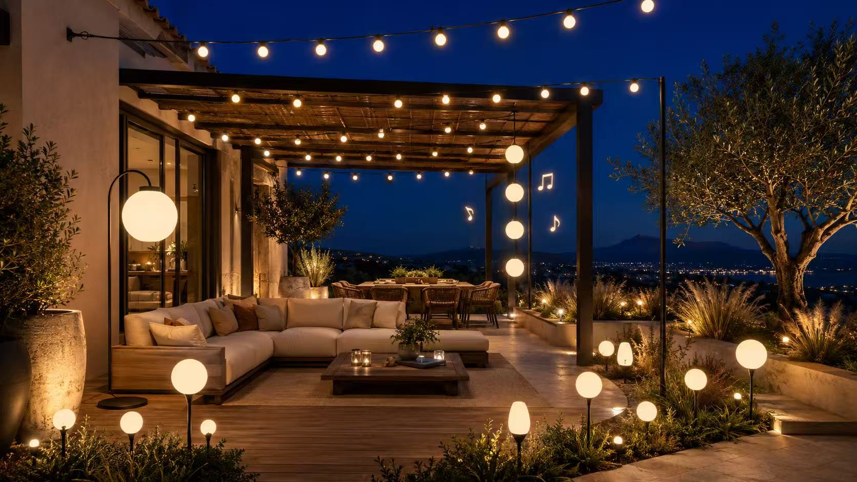 Outdoor residential lighting