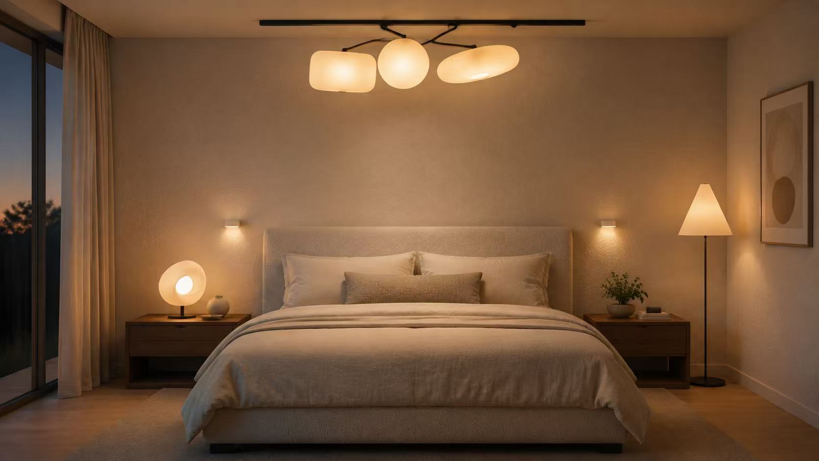 Bedroom lighting