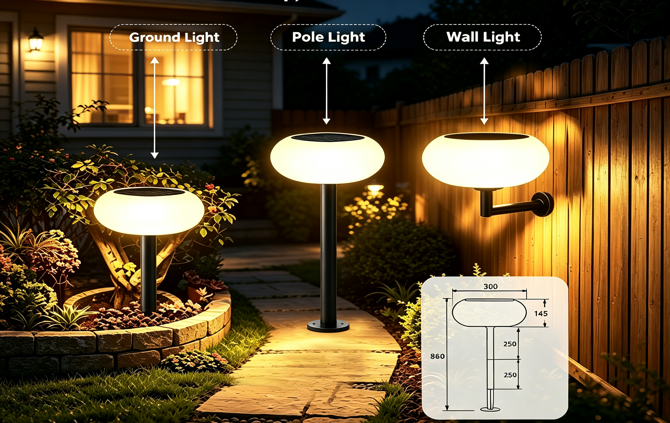 Patented solar lighting environment